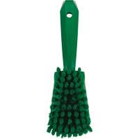 Short-Handled Washing Brush, Soft Bristles, 10-1/2" Long, Green EastCoast Offshore Supplies