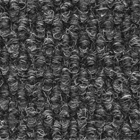 Supreme Knob Entrance Matting, Wiper/Scraper, 3-1/2' x 6' x 7/16", Charcoal EastCoast Offshore Supplies