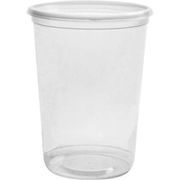 Magik 32 oz. Clear Deli Container without Lid, Plastic, Round EastCoast Offshore Supplies
