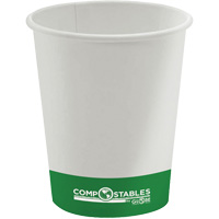 Single Wall Hot/Cold Compostable Paper Cups, 20 oz., Multi-Colour EastCoast Offshore Supplies