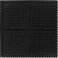 Tuile de centre modulaire Hog Heaven III Comfort, Ondul&eacute;, 3' x 3' x 3/4", Noir, Nitrile EastCoast Offshore Supplies