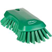 Hand Brush, Extra Stiff Bristles, 9-1/10" Long, Green EastCoast Offshore Supplies