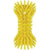 Hand Brush, Extra Stiff Bristles, 9-1/10" Long, Yellow EastCoast Offshore Supplies