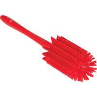 Medium Brush with Handle, Stiff Bristles, 17" Long, Red EastCoast Offshore Supplies
