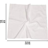 Chiffons lavables pour le nettoyage, Microfibre, Blanc EastCoast Offshore Supplies