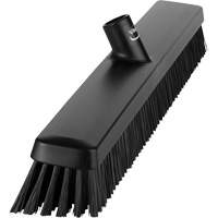 Heavy-Duty Push Broom, Fine/Stiff Bristles, 24", Black EastCoast Offshore Supplies