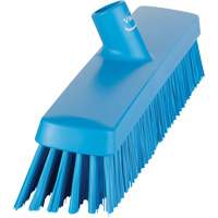 Push Broom Head, Fine/Stiff Bristles, 16-1/2", Polyester/Polypropylene, Blue EastCoast Offshore Supplies