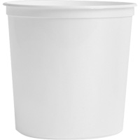 Food Storage Container, Plastic, 2 L Capacity, White EastCoast Offshore Supplies