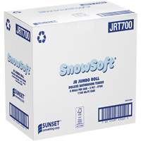 Papier hygi&eacute;nique de luxe Snowsoft, Rouleau G&eacute;ant, 2 Pli, Blanc EastCoast Offshore Supplies