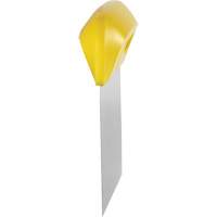 Flexible Stainless Steel Dough Cutter/Scraper, Yellow, 4-1/2" W x 5-3/4" L EastCoast Offshore Supplies