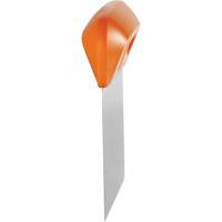 Flexible Stainless Steel Dough Cutter/Scraper, Orange, 4-1/2" W x 5-3/4" L EastCoast Offshore Supplies