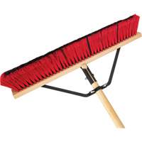 Balai-brosse &agrave; manche renforc&eacute;, 24", Moyen, Soies PVC EastCoast Offshore Supplies