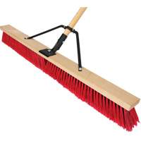 Balai-brosse &agrave; manche renforc&eacute;, 36", Moyen, Soies PVC EastCoast Offshore Supplies