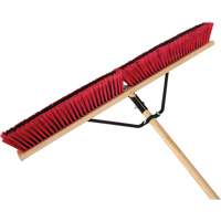 Balai-brosse &agrave; manche renforc&eacute;, 36", Moyen, Soies PVC EastCoast Offshore Supplies