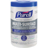 Professional Multi-Surface Sanitizing & Disinfecting Wipes, 7" x 10", 110 Count EastCoast Offshore Supplies
