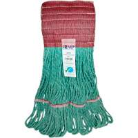 Wide-Band Mop Head, Antimicrobial/Floor Finishing/Specialty, Cotton/Rayon/Synthetic, Loop Style EastCoast Offshore Supplies