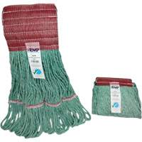 Wide-Band Mop Head, Antimicrobial/Floor Finishing/Specialty, Cotton/Rayon/Synthetic, Loop Style EastCoast Offshore Supplies