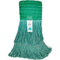 Wide-Band Mop Head, Antimicrobial/Floor Finishing/Specialty, Cotton/Rayon/Synthetic, Loop Style EastCoast Offshore Supplies
