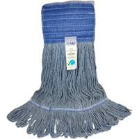 Wide-Band Mop Head, Antimicrobial/Floor Finishing/Specialty, Cotton/Rayon/Synthetic, Loop Style EastCoast Offshore Supplies