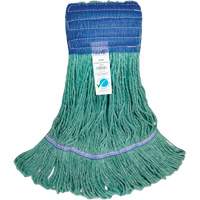Wide-Band Mop Head, Antimicrobial/Floor Finishing/Specialty, Cotton/Rayon/Synthetic, Loop Style EastCoast Offshore Supplies