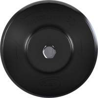 Brosse ronde HyDrive pour perceuse, Soies Tr&egrave;s ferme, Longueur de 3-1/10", Noir EastCoast Offshore Supplies