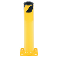 Safety Bollard, Steel, 24" H x 4.5" W, Yellow EastCoast Offshore Supplies