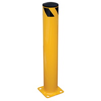 Safety Bollard, Steel, 36" H x 5.5" W, Yellow EastCoast Offshore Supplies