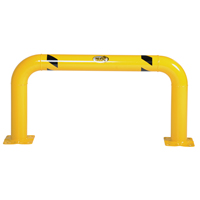 High Profile Machinery Guards, 4' W x 2' H, Yellow EastCoast Offshore Supplies