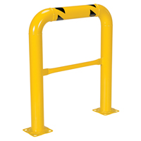 High Profile Machinery Guards, 3' W x 3.5' H, Yellow EastCoast Offshore Supplies