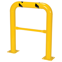 High Profile Machinery Guards, 3' W x 3.5' H, Yellow EastCoast Offshore Supplies