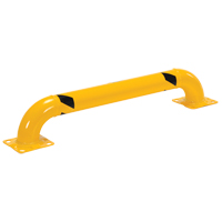 Low Profile Rack Guards, 4' W x 0.75' H, Yellow EastCoast Offshore Supplies
