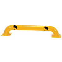 Low Profile Rack Guards, 4' W x 0.75' H, Yellow EastCoast Offshore Supplies