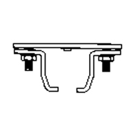 Ceiling Mount Curtain Partition Track Splicer EastCoast Offshore Supplies