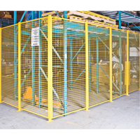 Wire Mesh Partition Components - Universal Posts, 10-1/4' H EastCoast Offshore Supplies