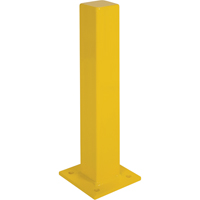 Heavy-Duty Bollards, Steel, 24" H x 4" W, Yellow EastCoast Offshore Supplies