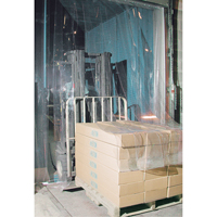 Strip Curtain Doors, 10' x 10' Door Opening, 12" Strip Width, 0.120" Strip Thickness EastCoast Offshore Supplies