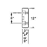 Molded Rubber Dock Guards, Rubber, 30" W x 4" D x 10" H EastCoast Offshore Supplies