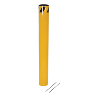 Pour-In-Place Bollards, Steel, 36-1/2" H x 5-9/16" W, Yellow EastCoast Offshore Supplies
