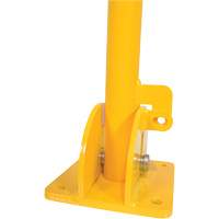 Fold-Down Bollards, Steel, 42" H x 1-3/4" W, Yellow EastCoast Offshore Supplies