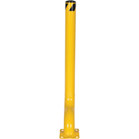 Offset Bollard, Steel, 54" H x 4-1/2" W, Yellow EastCoast Offshore Supplies