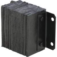 Laminated Dock Bumper, Horizontal, Rubber, 12" W x 6" D x 10" H EastCoast Offshore Supplies