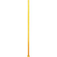 Adjustable Perimeter Guard In-Line Post, 4" W x 96" H, Yellow EastCoast Offshore Supplies