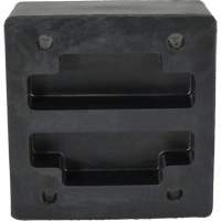 Molded Dock Bumper, Reinforced Rubber, 12" W x 4" D x 13" H EastCoast Offshore Supplies