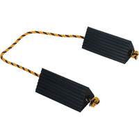 Airline Wheel Chock, 5" x 10" x 4-1/2", Black EastCoast Offshore Supplies