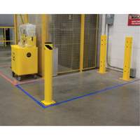 Safety Bollard, Steel, 42" H x 5-1/2" W, Yellow EastCoast Offshore Supplies