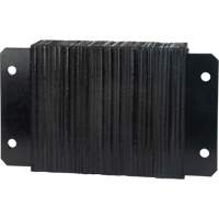 Butoirs de quai lamell&eacute;s, Horizontal, Caoutchouc, 18" la x 4" p x 12" h EastCoast Offshore Supplies