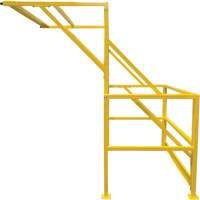 Barri&egrave;re de s&eacute;curit&eacute; pour mezzanine, 70" lo x 77" ha, 78" &eacute;lev&eacute;e, Jaune EastCoast Offshore Supplies