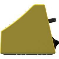 Checkers Safety Heavy-Duty Ultra Class Mining Wheel Chock, HDPE, Yellow, 14-1/2" W x 17-1/2" D x 16" H EastCoast Offshore Supplies