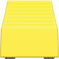 Checkers Safety Heavy-Duty Ultra Class Mining Wheel Chock, HDPE, Yellow, 14-1/2" W x 17-1/2" D x 16" H EastCoast Offshore Supplies