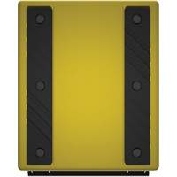 Checkers Safety Heavy-Duty Ultra Class Mining Wheel Chock, HDPE, Yellow, 14-1/2" W x 17-1/2" D x 16" H EastCoast Offshore Supplies